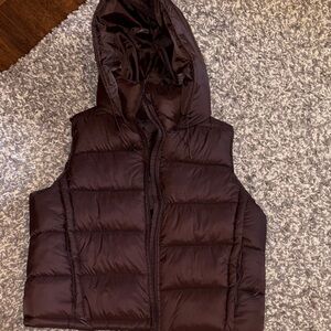 Mondetta Dark Brown Puffer Vest